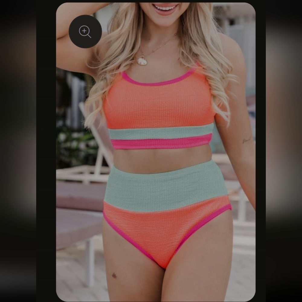 Colorful Women's Bikini Set